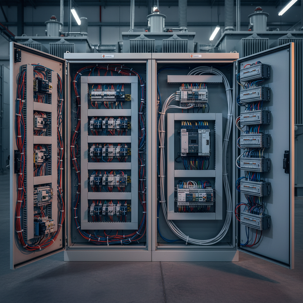 PLC vs. Hardwired Control Panels: Choosing the Right Solution for Your Facility — AK&J Electric blog cover image