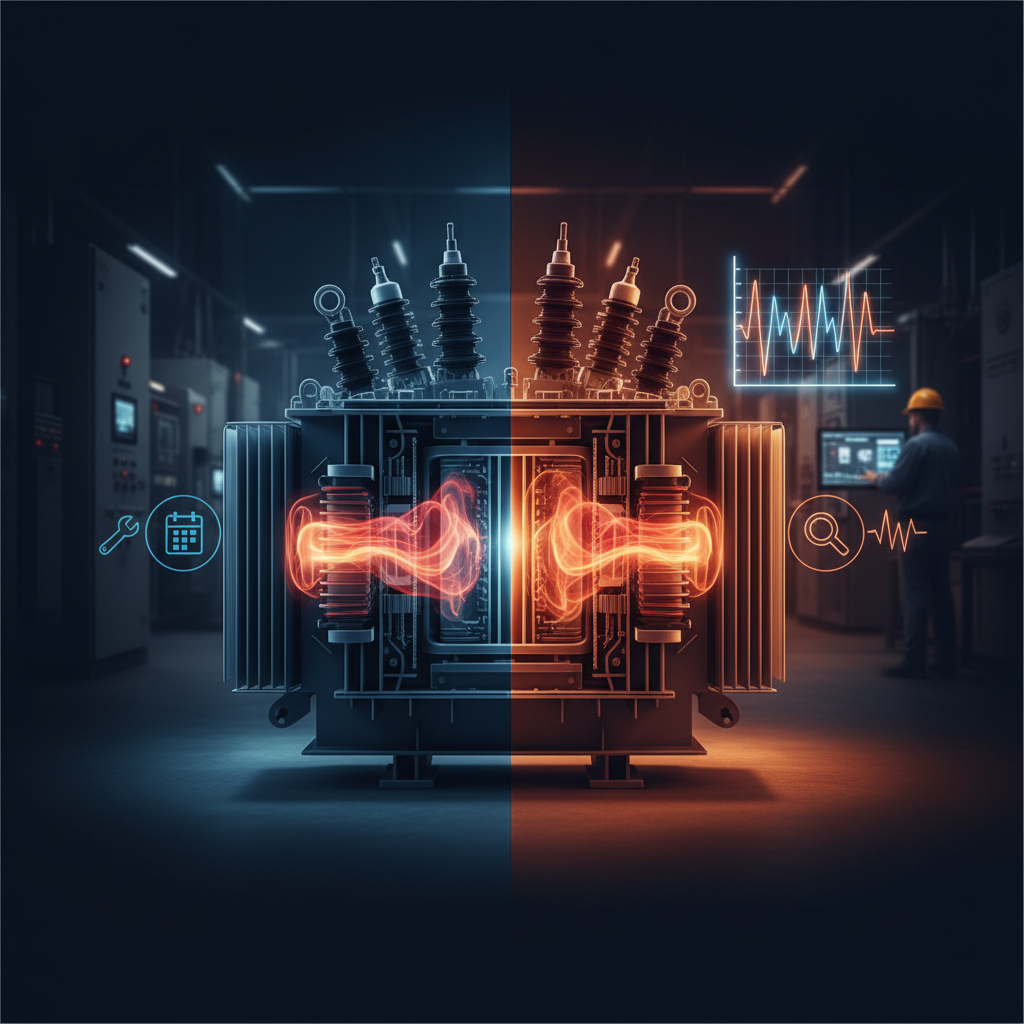 Preventive vs. Predictive Maintenance for Transformers: A Facility Manager's Guide — AK&J Electric blog cover image