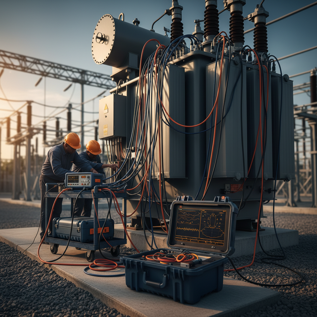 Transformer Field Testing: TTR, Winding Resistance, & Insulation Resistance — AK&J Electric blog cover image